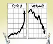 Von Corona gezeichnet: Karikaturisten treten gegen die Krise an -  Gesellschaft